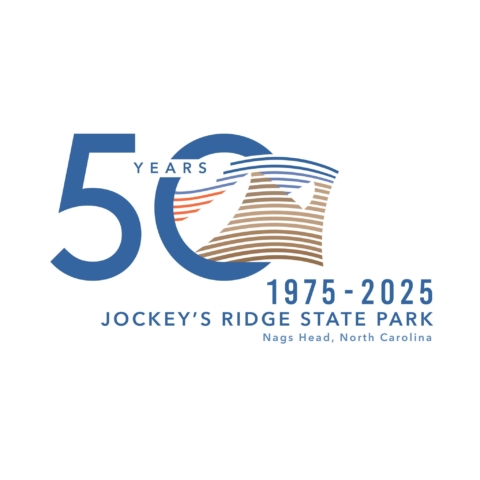 50th Anniversary Logo Jockey's Ridge State Park