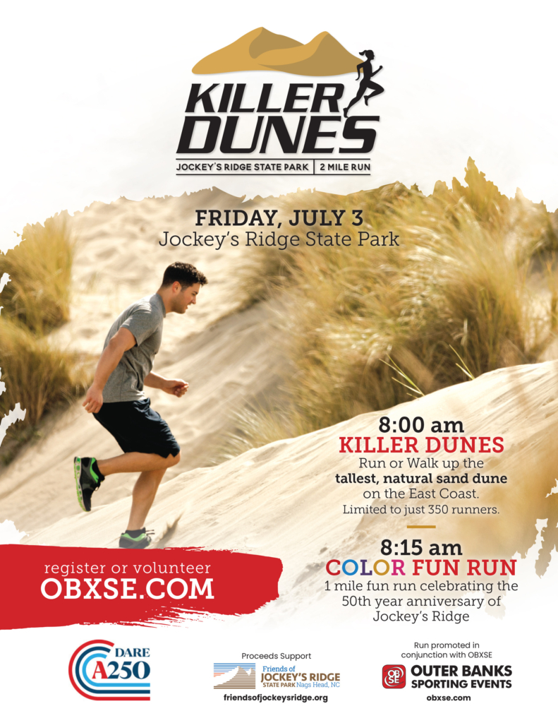 2026 Killer Dunes 2-Mile Run and 1-Mile Color Fun Run - July 3, 2026