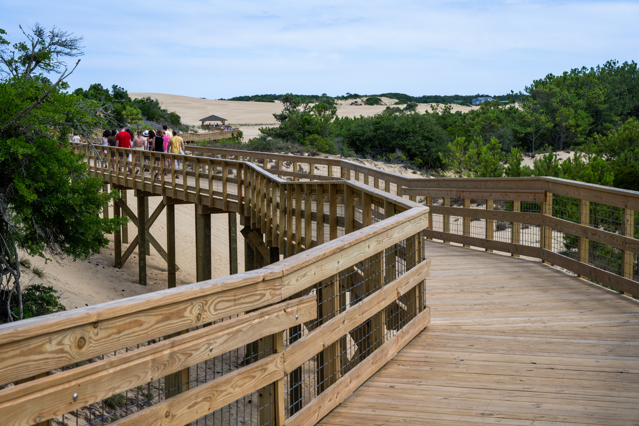 Jockey's Ridge State Park boardwalk © Bill Birkemeier